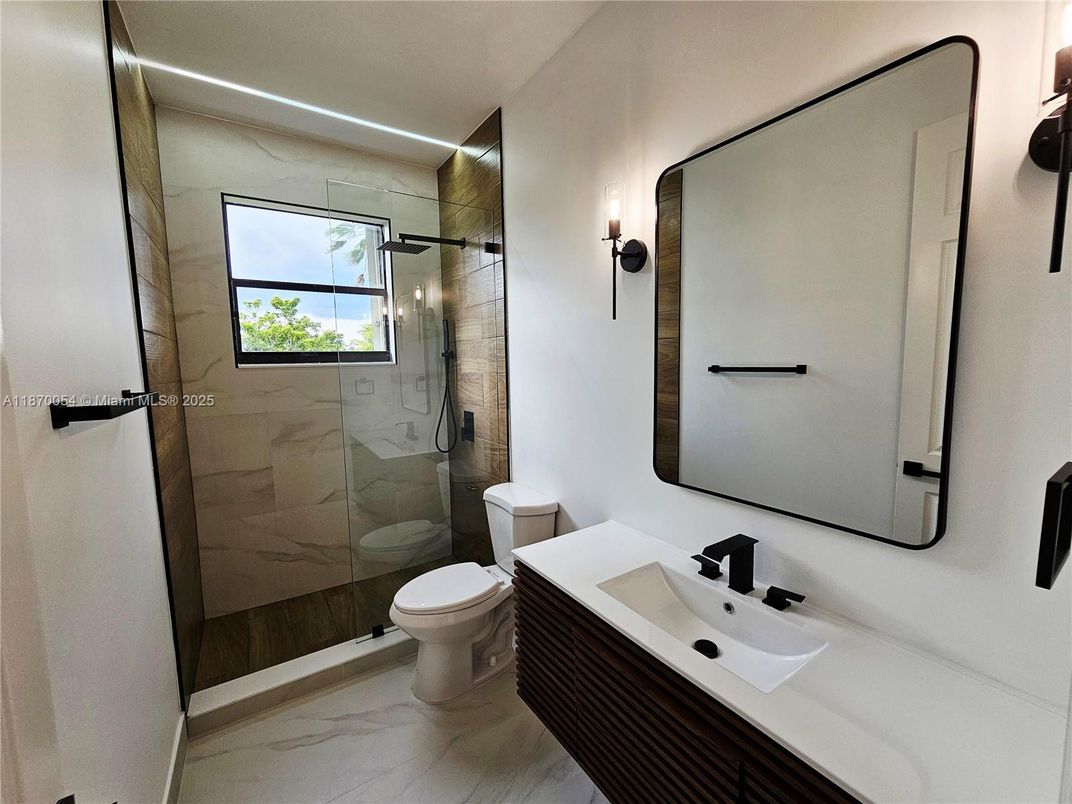 Bathroom, Glass Shower, Interior, Marble, Marble Walls