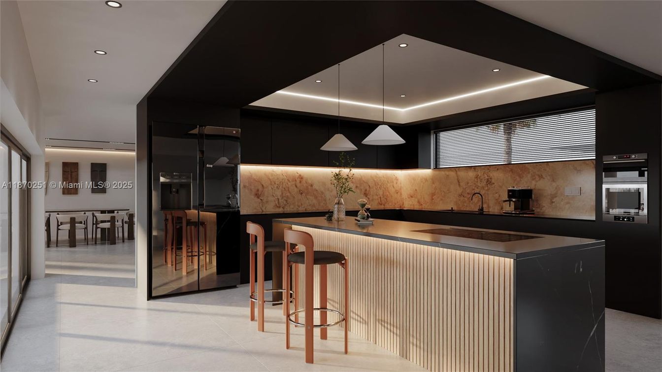 Interior, Kitchen, Pendant Lights, Recessed Lighting