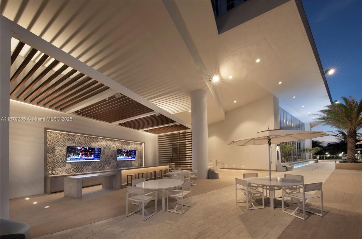 Exterior, Recessed Lighting, Wood Texture Flooring