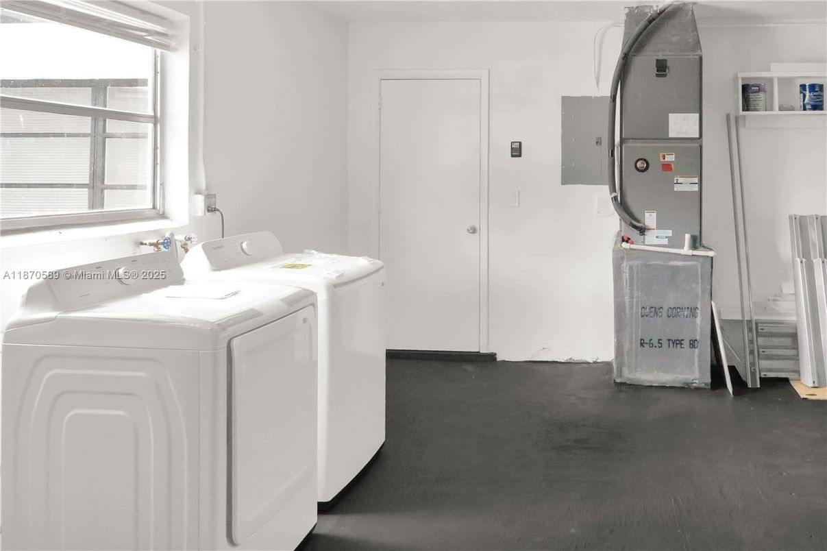 Interior, Washer