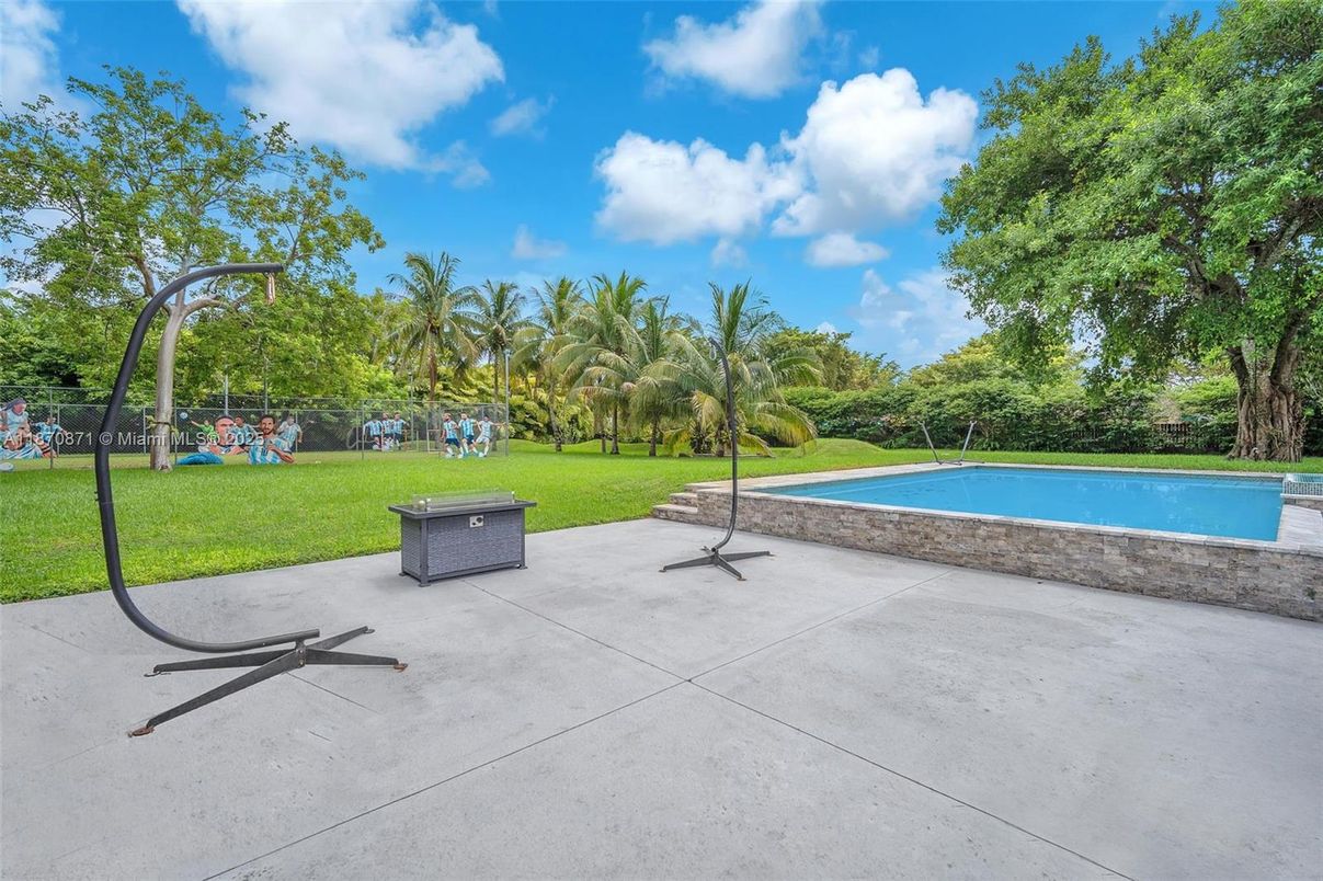 Backyard, Exterior, Playground, Pool