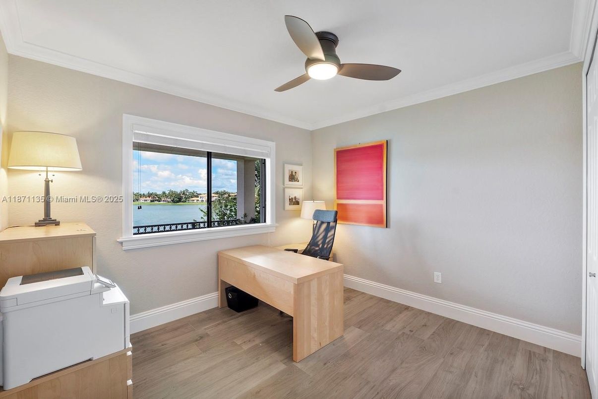 Home Office, Interior, Water, Wood Texture Flooring