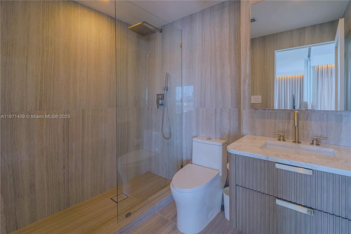 Bathroom, Glass Shower, Interior