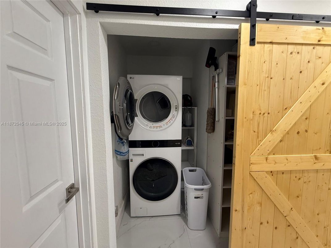 Interior, Utility Closets, Washer, Wooden Walls
