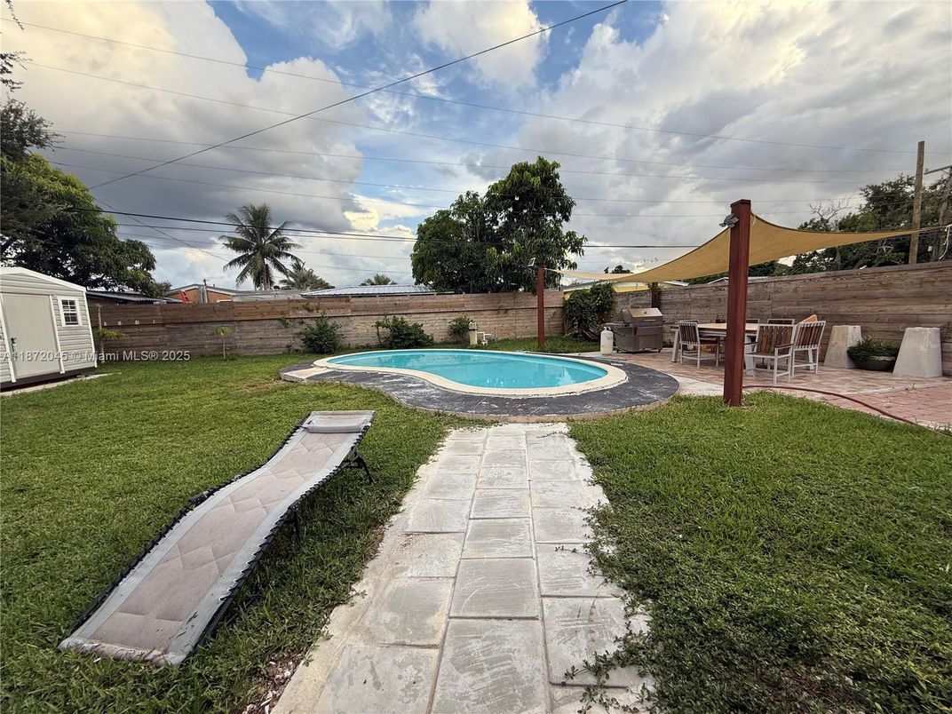 Backyard, Exterior, Pool