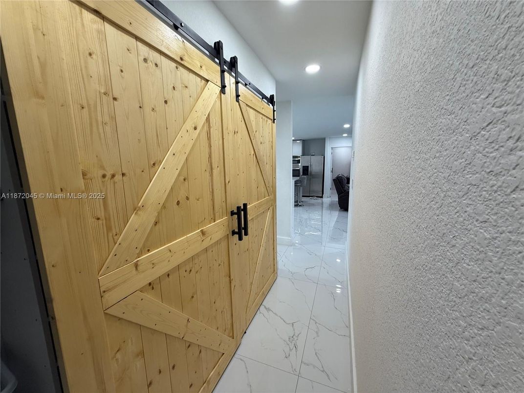 Interior, Marble, Recessed Lighting, Wooden Walls