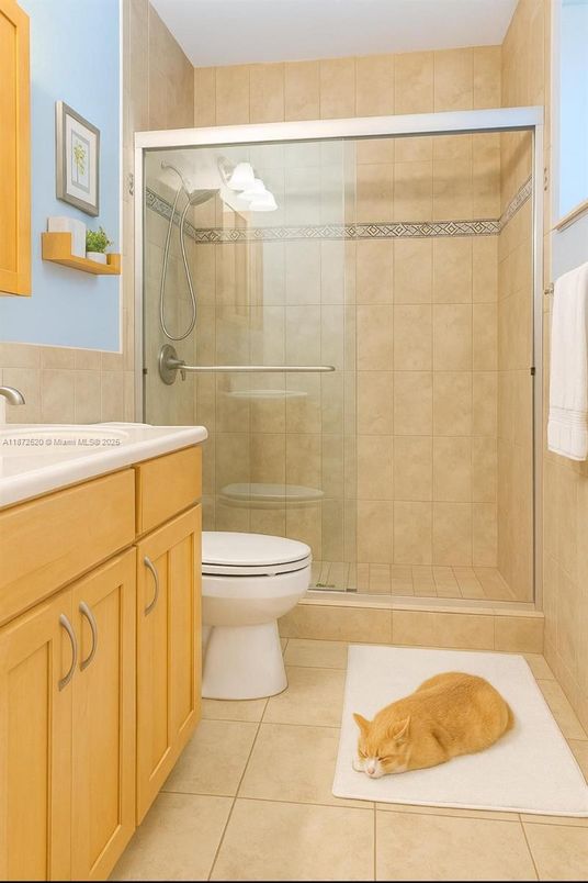 Bathroom, Glass Shower, Interior
