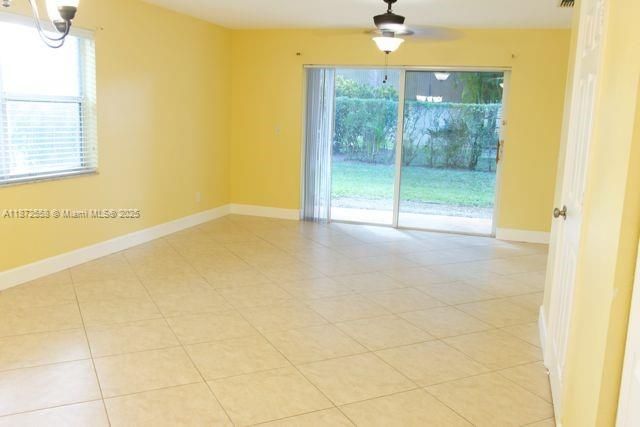 Empty room, Interior