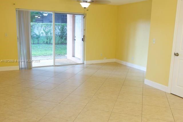 Empty room, Interior
