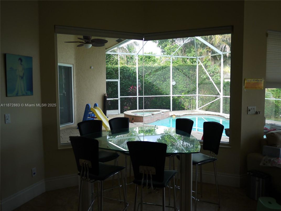 Dining room, Glass Ceilings, Interior, Pool, Sun Room
