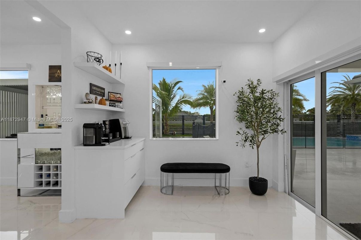 Interior, Marble, Recessed Lighting