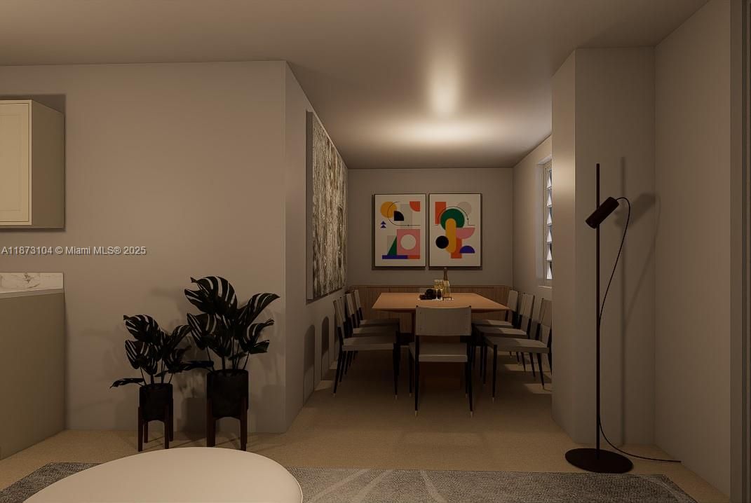 Dining room, Interior