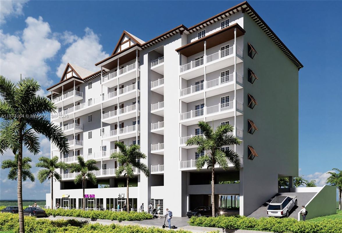 Exterior, Facade, Condo Building