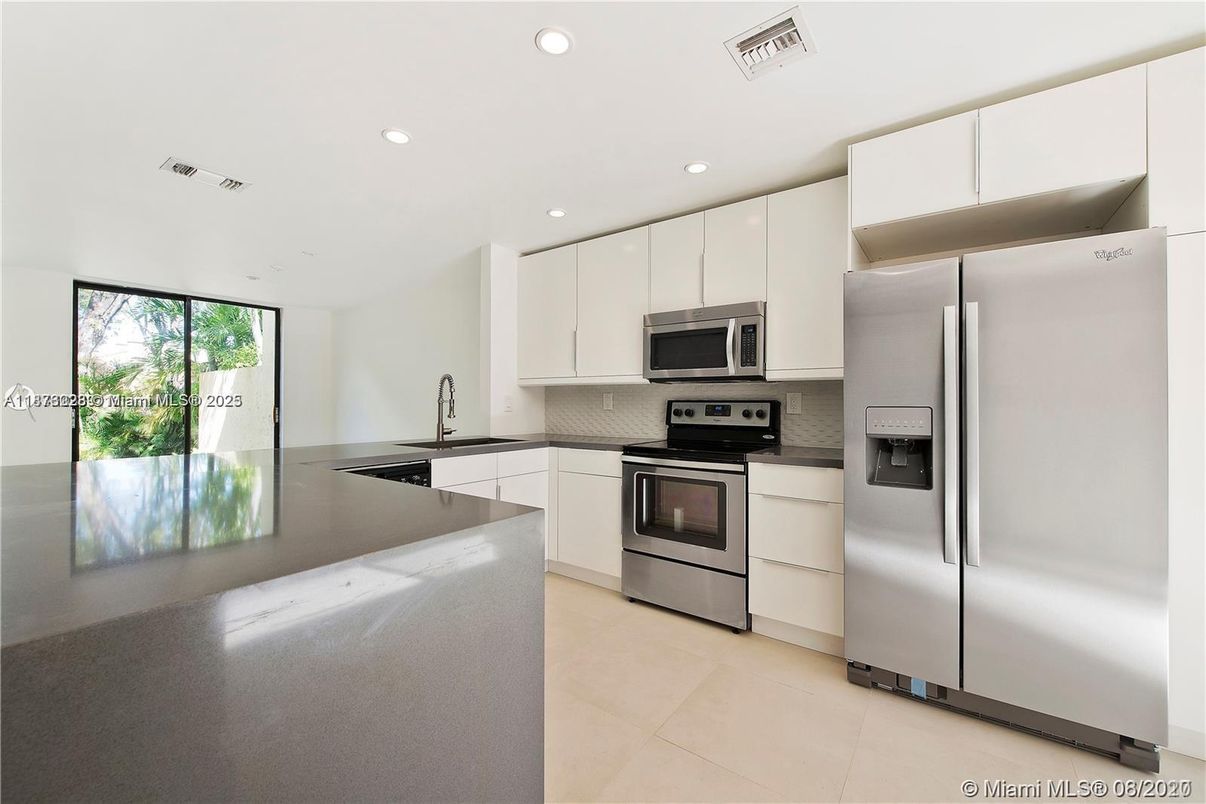 Interior, Kitchen, Recessed Lighting, Stainless Steel Appliances