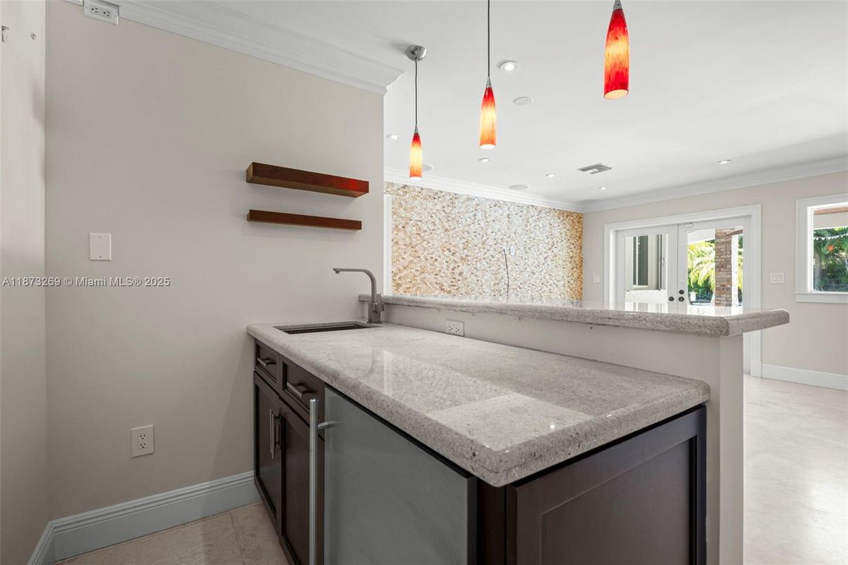 Interior, Kitchen, Pendant Lights, Recessed Lighting