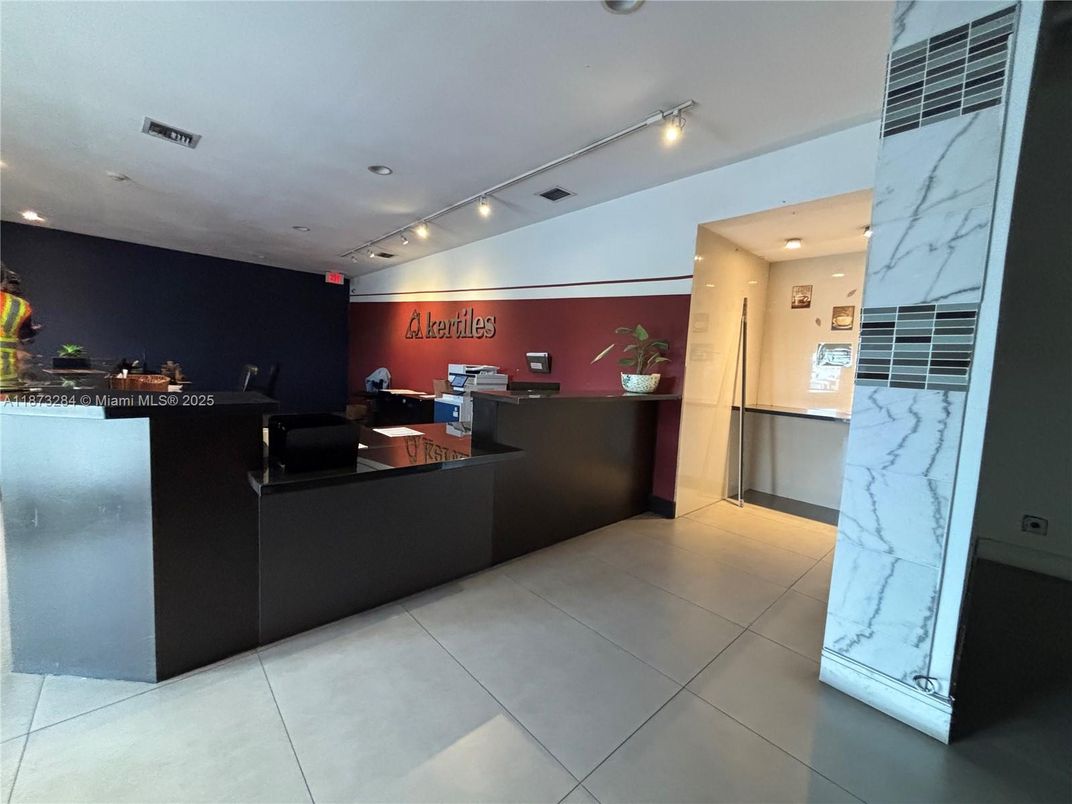 Interior, Marble Walls, Recessed Lighting