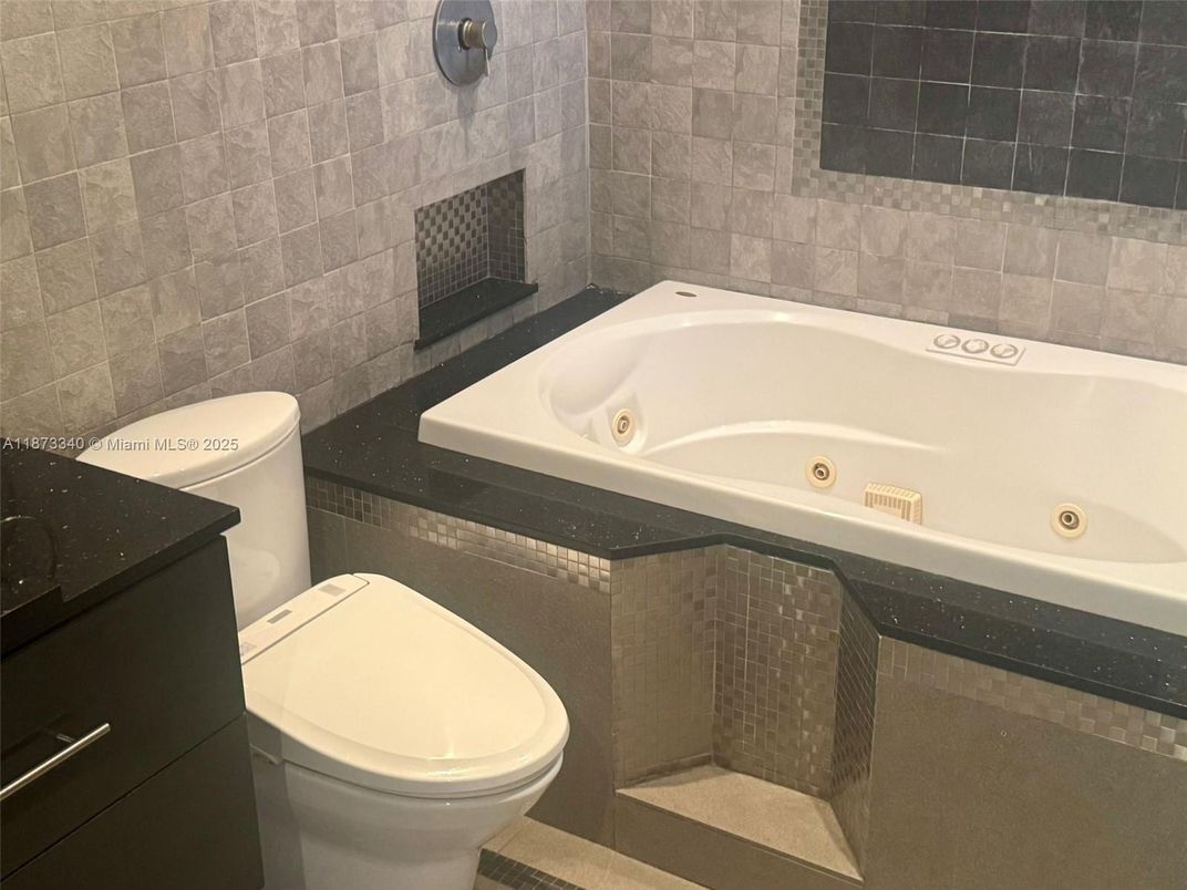 Bathroom, Fireplace, Interior