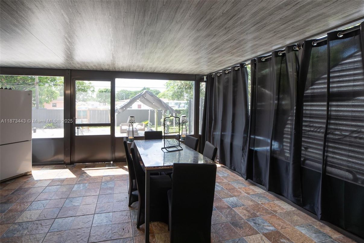 Dining room, Interior