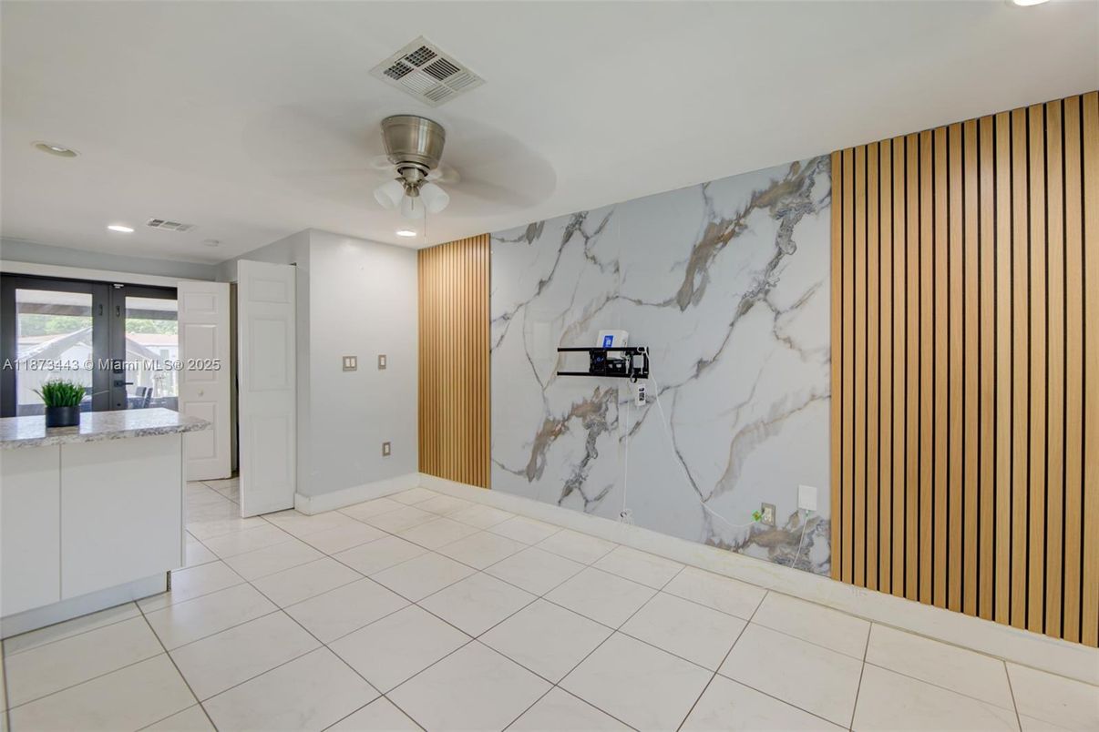 Interior, Marble Walls, Recessed Lighting