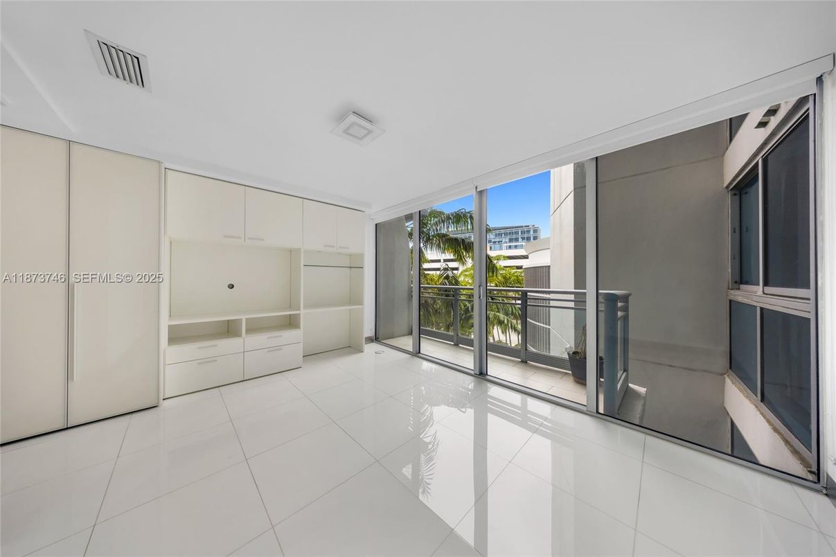 Empty room, Interior