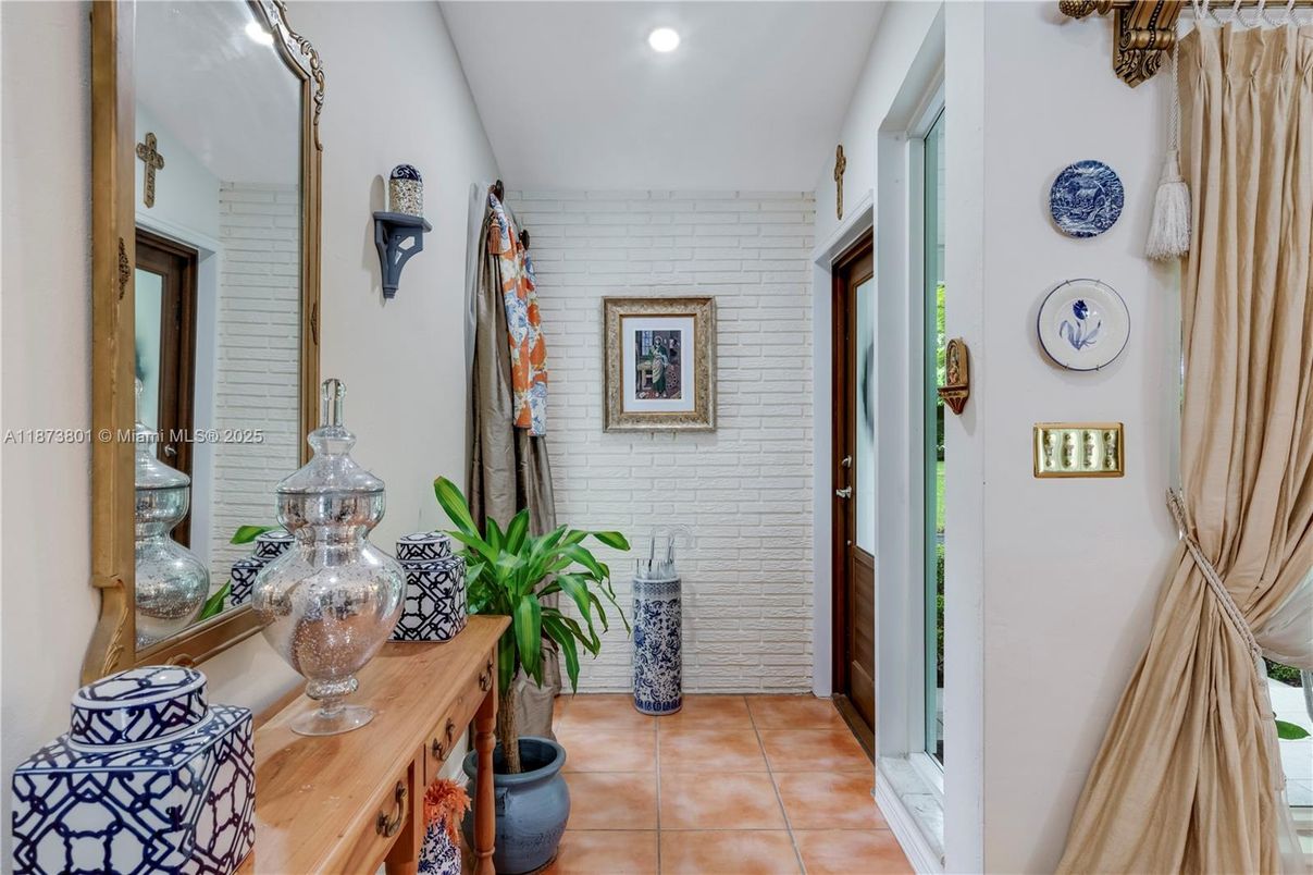 Interior, Recessed Lighting, Stone Walls
