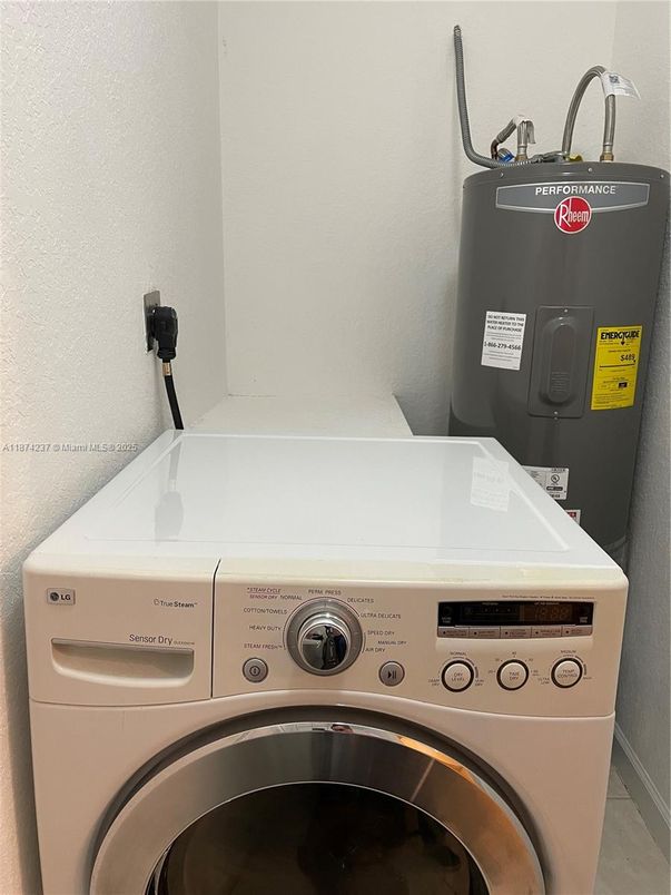 Interior, Washer