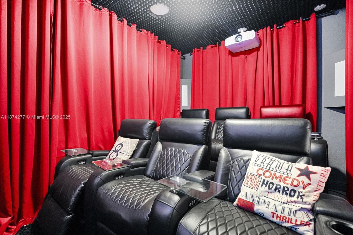 Home Theatre Room, Interior, Theatre Room