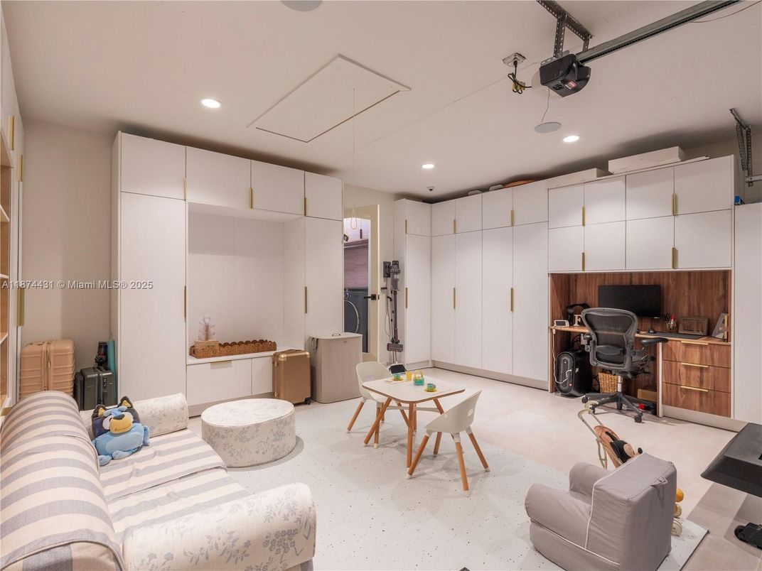 Home Office, Interior, Recessed Lighting