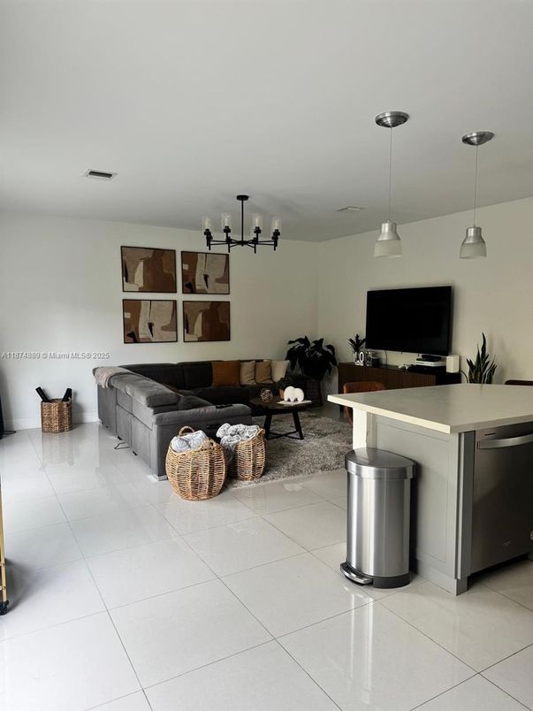 Interior, Living room, Pendant Lights
