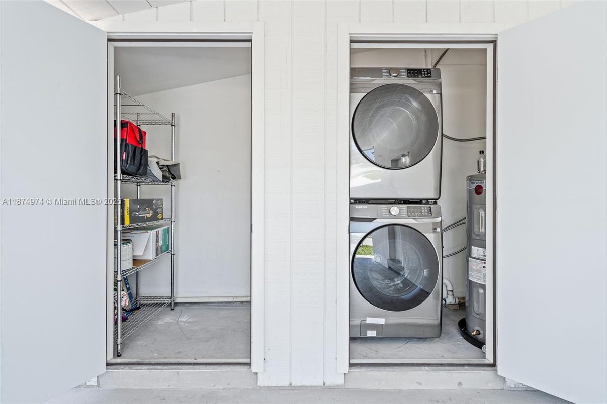 Interior, Utility Closets, Washer