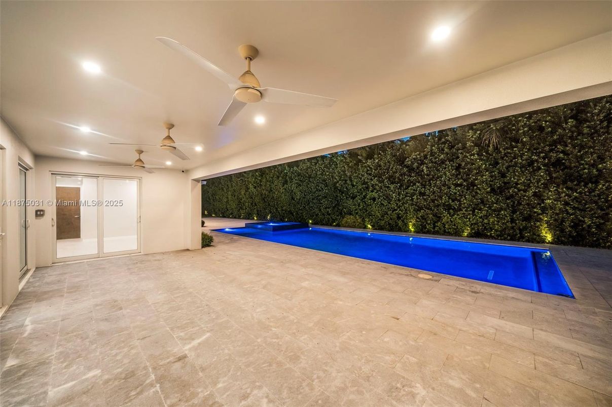 Interior, Pool, Recessed Lighting