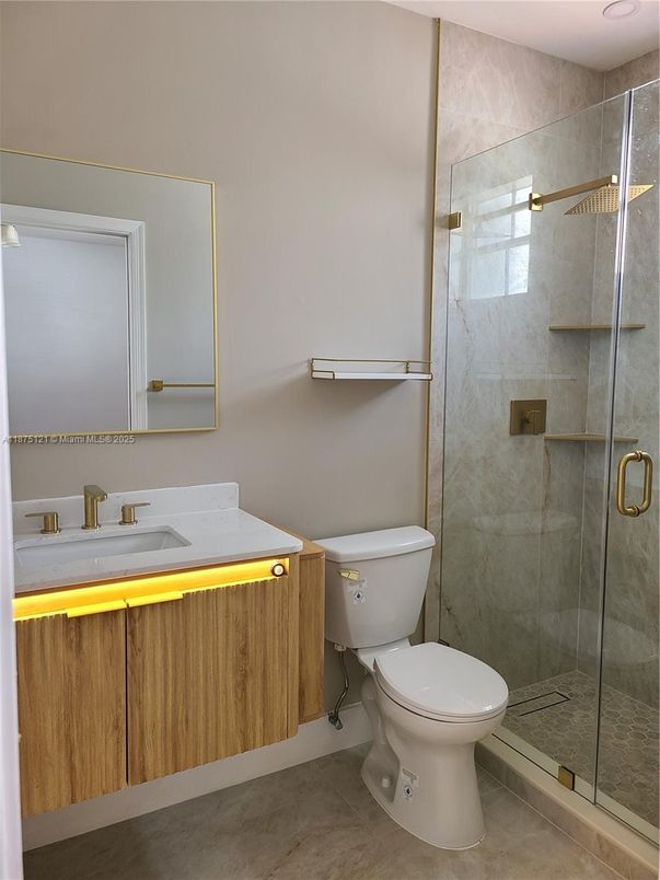 Bathroom, Glass Shower, Interior, Marble Walls