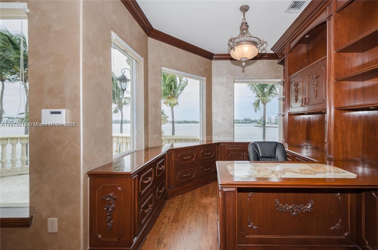 Home Office, Interior, Water, Wood Texture Flooring