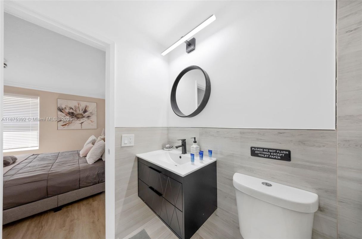 Bathroom, Bedroom, Interior, Wood Texture Flooring