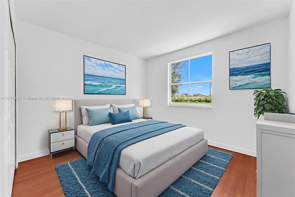 Bedroom, Interior, Water, Wood Texture Flooring