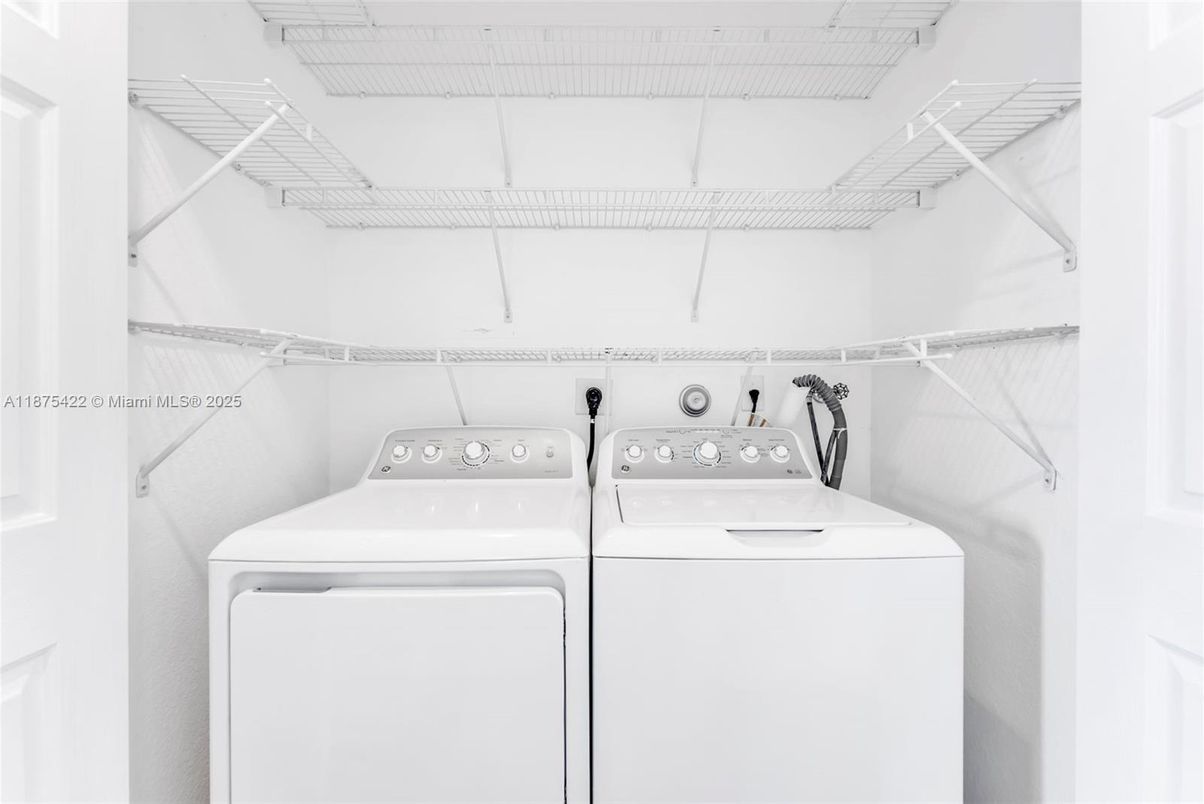 Interior, Utility Closets, Washer