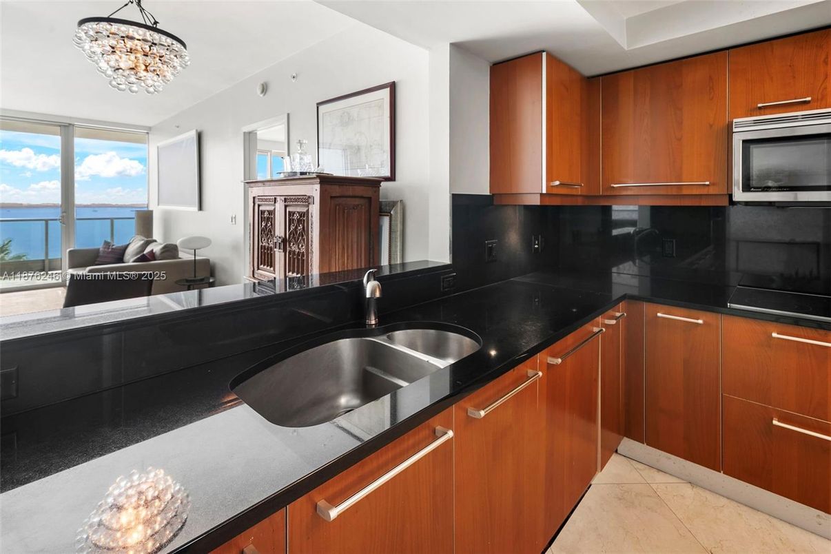 Chandelier, Interior, Kitchen, Water