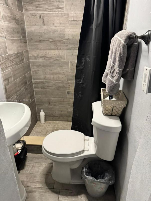 Bathroom, Interior, Wooden Walls