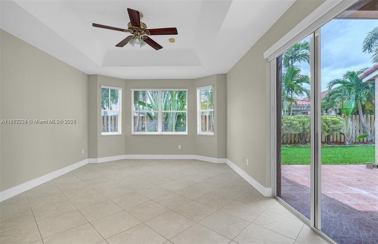Empty room, Interior