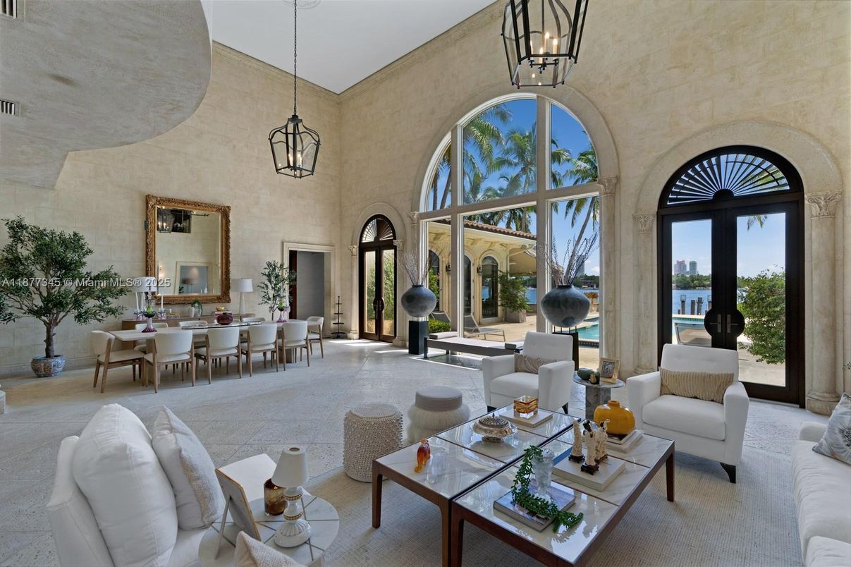Dining room, Interior, Living room, Pendant Lights, Water