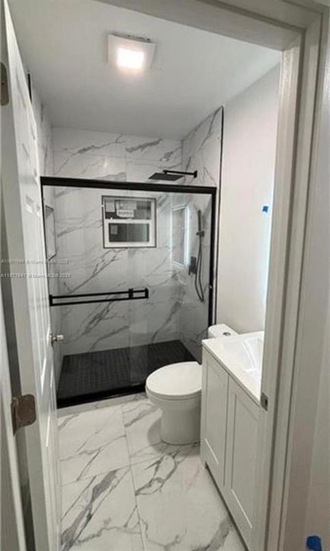 Bathroom, Glass Shower, Interior, Marble, Marble Walls