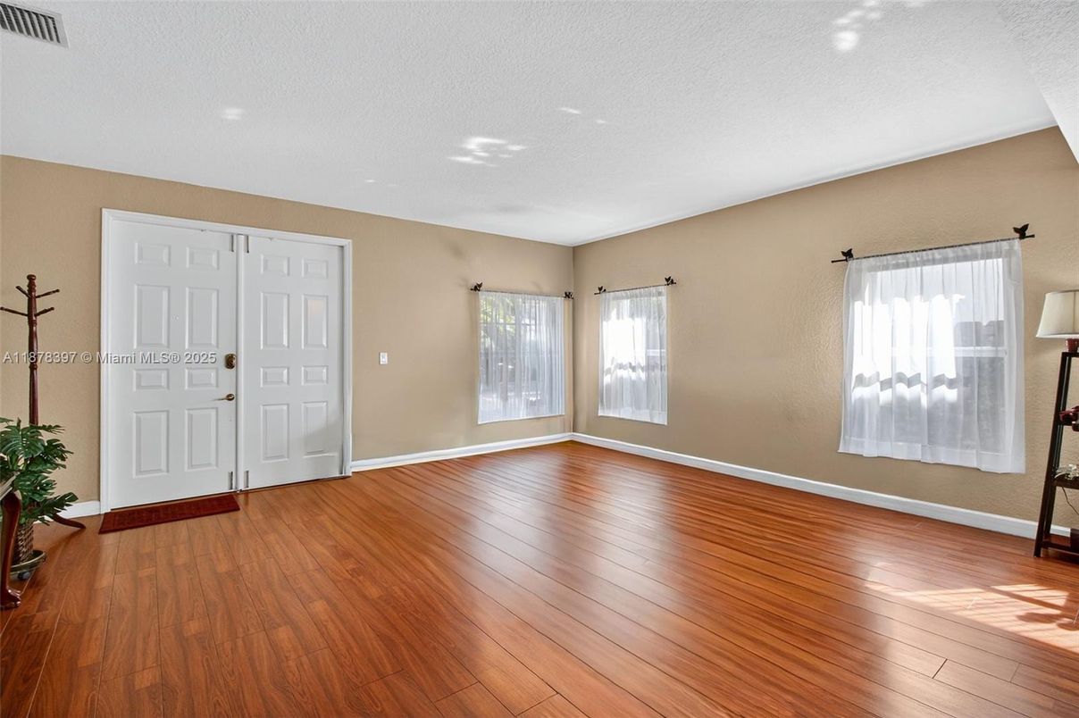 Empty room, Interior, Wood Texture Flooring