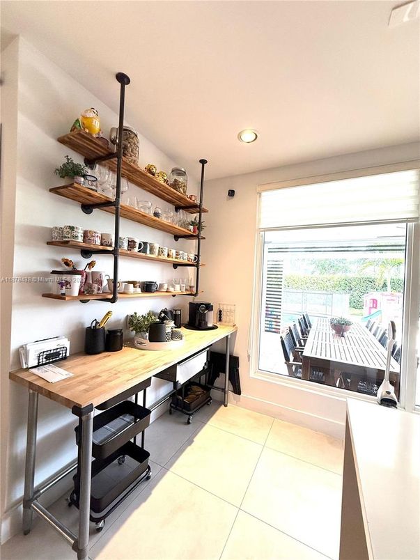 Home Office, Interior, Recessed Lighting
