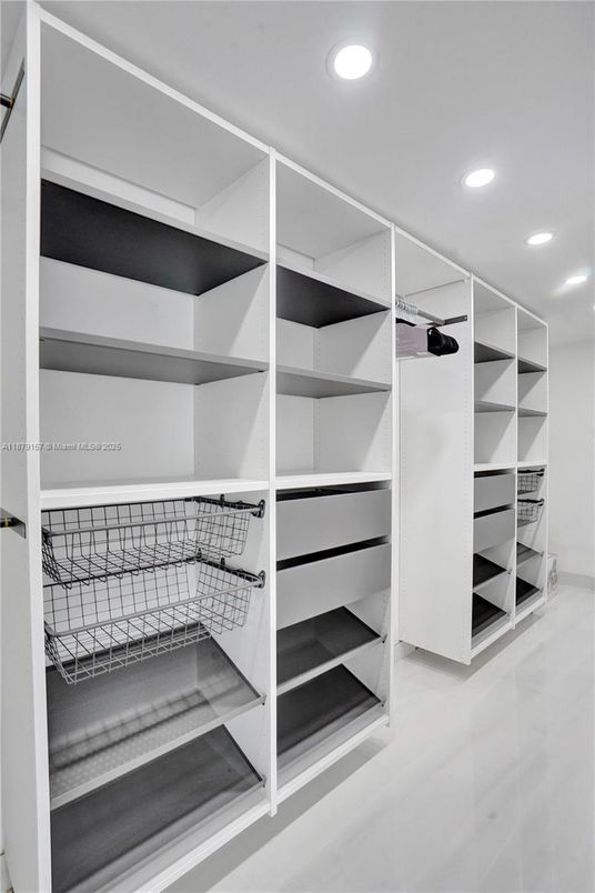 Interior, Recessed Lighting, Walk-in Closets