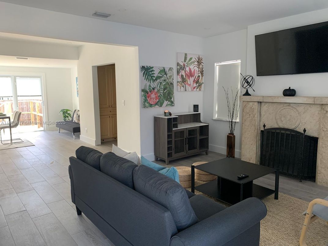 Fireplace, Interior, Living room, Wood Texture Flooring