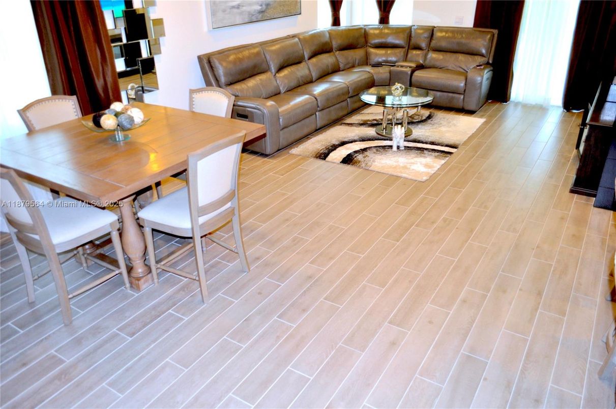Dining room, Interior, Living room, Wood Texture Flooring