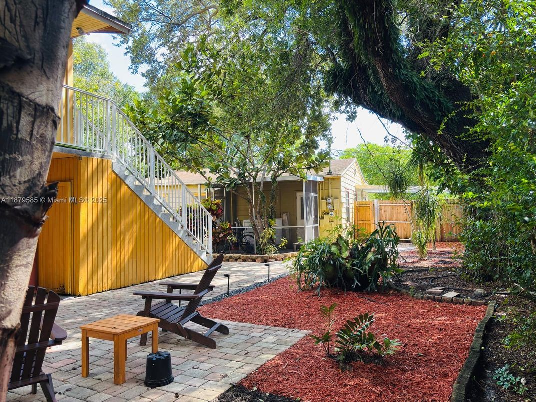 Backyard, Exterior