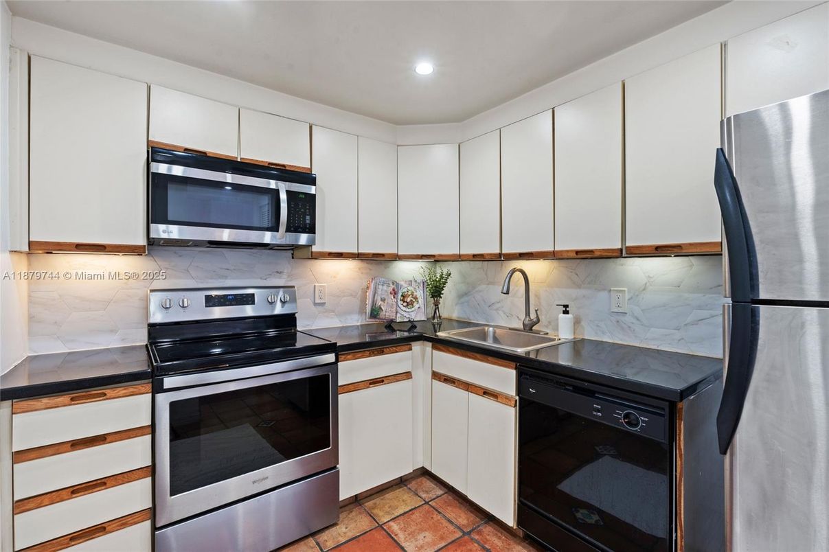 Interior, Kitchen, Recessed Lighting, Stainless Steel Appliances