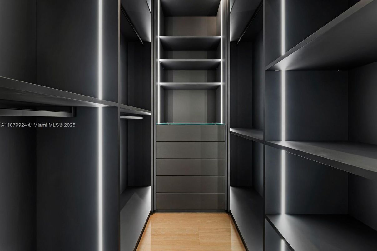 Interior, Walk-in Closets, Wood Texture Flooring