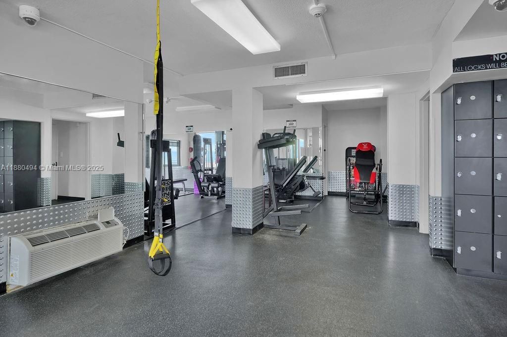 Fitness Equipment, Interior